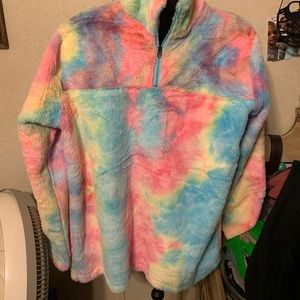 Tie dye Sherpa